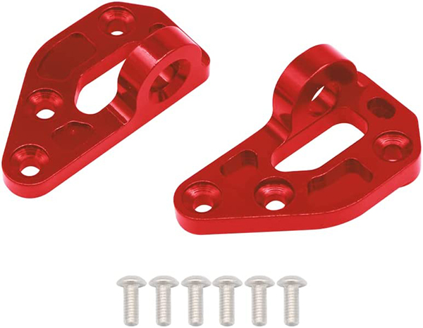 C32058RED Alloy Machined Front Body Mounts for Axial SCX6 Crawler 251008 - Image 1