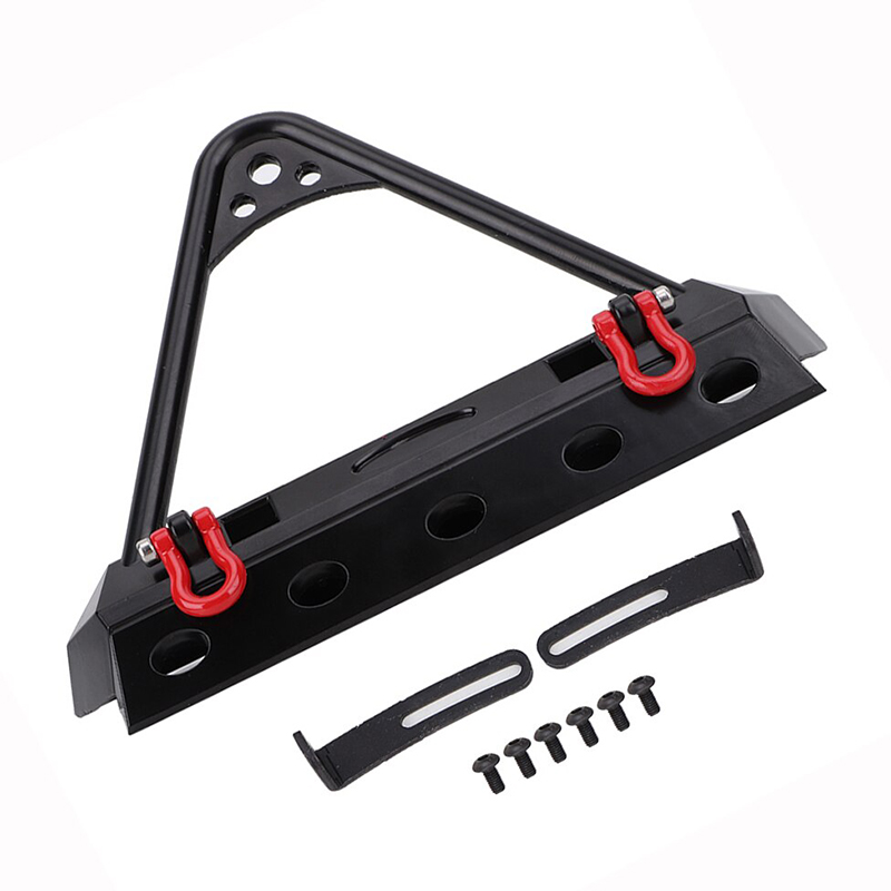 C32136 Alloy Machined Front Bumper for 1/10 SCX-10 & TRX-4 Crawlers - Image 1