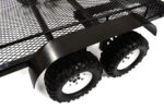 Machined Alloy Flatbed Dual Axle Car Trailer Kit for 1/10 Scale RC 710x455x137mm - Image 2