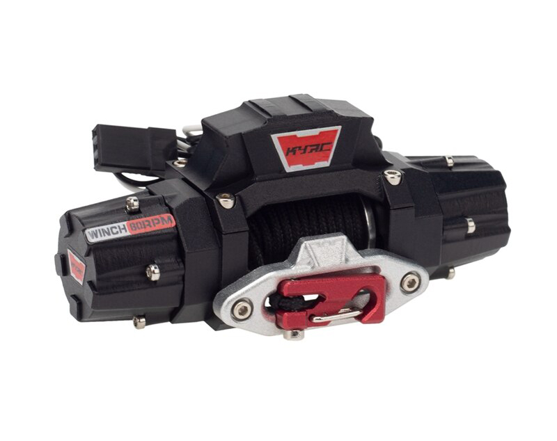 C32195 Realistic Twin Motor Winch w/Direct 3rd Ch. Control for 1/10 Scale Trail Crawler - Image 1