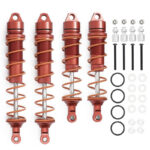 Shock Absorbers Set of 4 for Arrma 1/8 Kraton 6S BLX V5 ARA330621 ARA330622