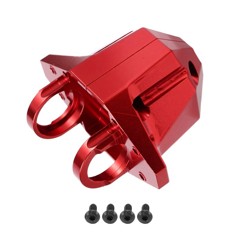 C32209RED Machined Rear Differential Housings for Traxxas 1/7 Unlimited Desert Racer 8541 - Image 1