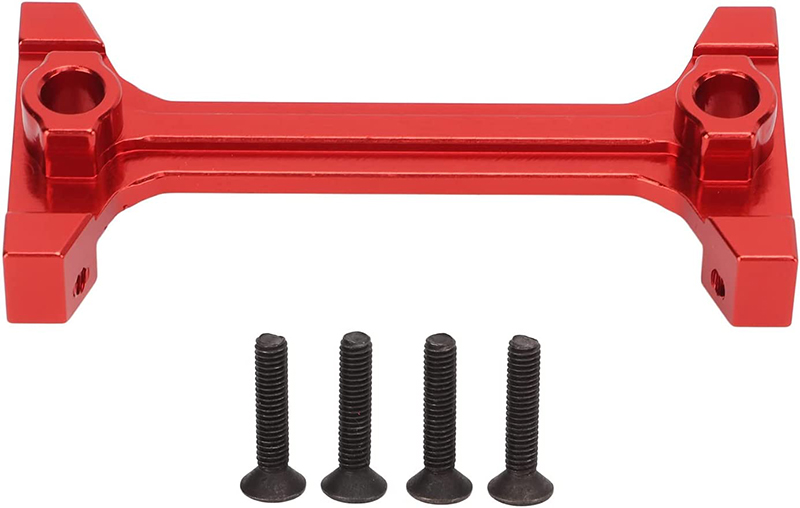 C32210RED Alloy Machined Rear Upper Chassis Brace for Axial SCX6 251009 - Image 1