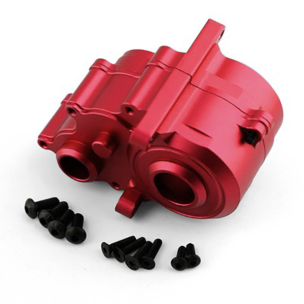 C32232RED Alloy Machined Center Gearbox Housing for 1/10 Traxxas E-Revo 2.0 8691 - Image 1