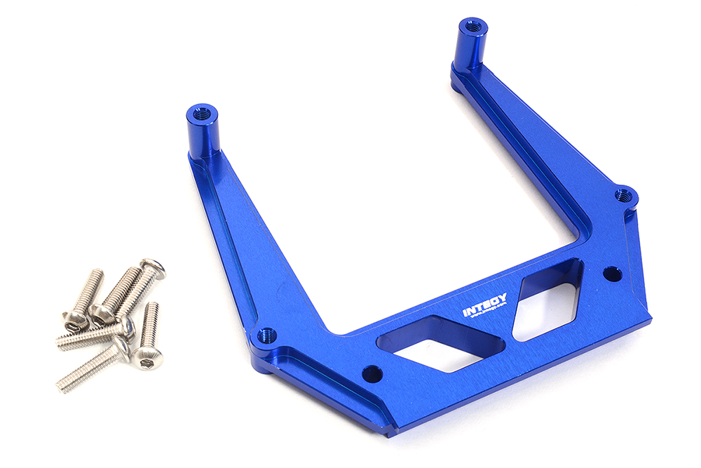 C32315BLUE Blue Billet Machined Front Shock Tower for Traxxas 1/10 Drag Slash 2WD 3639 - Image 1