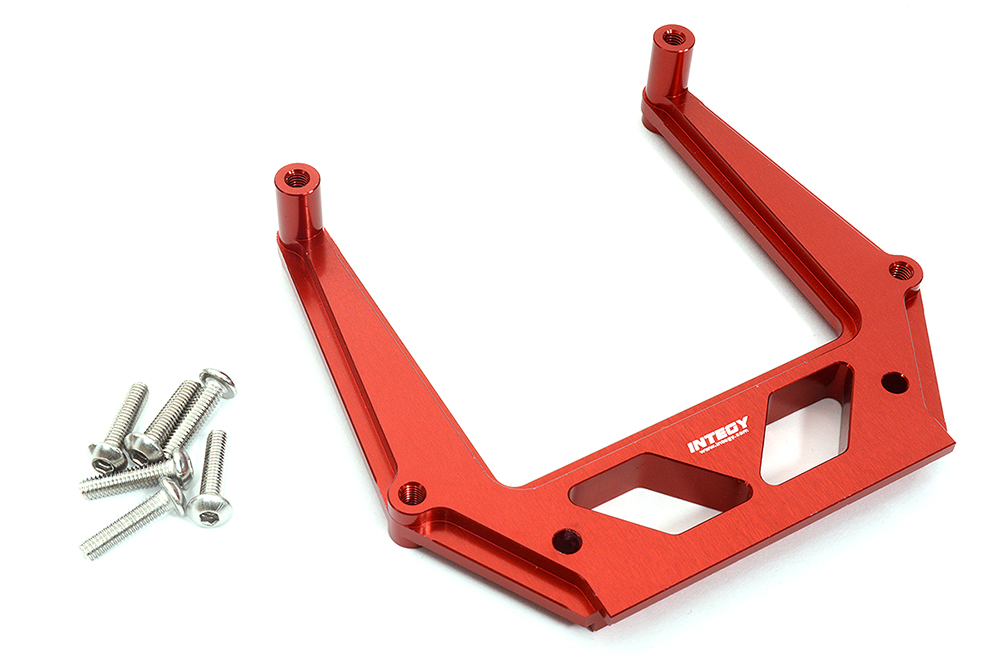 C32315RED Red Billet Machined Front Shock Tower for Traxxas 1/10 Drag Slash 2WD 3639 - Image 1