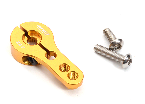 C32316GOLD Gold Billet Machined Alloy Servo Horn 25T for Futaba Servos (r = 16mm, 20mm) - Image 1