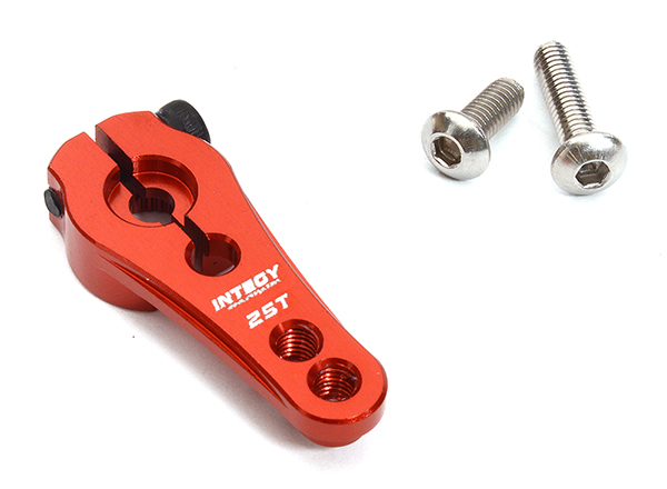 C32320RED Red Billet Machined Alloy Servo Horn 25T for Futaba Servos (r = 16mm, 20mm) - Image 1
