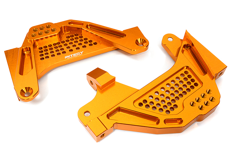 C32422ORANGE Orange Billet Machined Front Shock Towers for Axial SCX6 1/6 Scale 251001 - Image 1