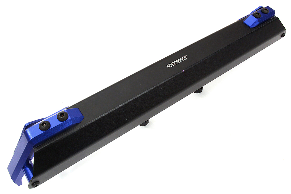 C32426BLUE Blue Aluminum Rear Bumper Upgrade for Axial SCX6 JLU Wrangler 1/6 Scale 250002 - Image 1