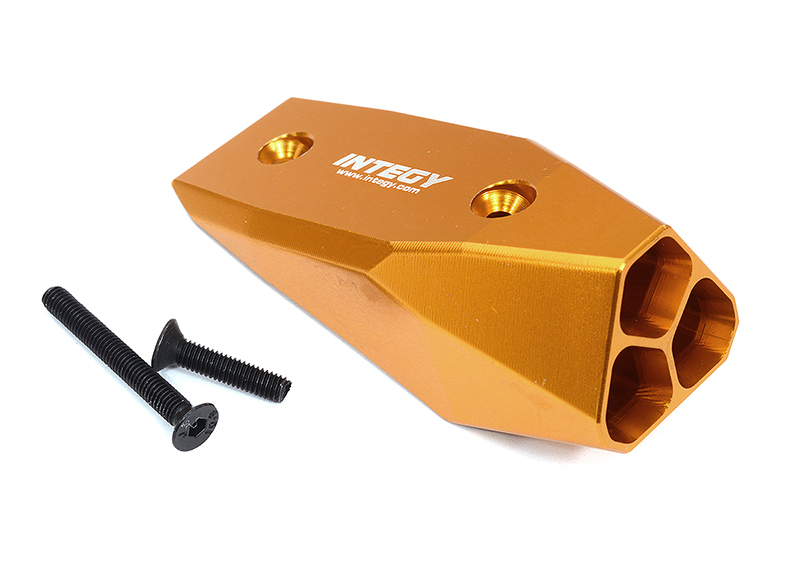 C32436ORANGE Machined Realistic T1 Exhaust Tip for Arrma 1/7 Limitless All-Road ARA320518 - Image 1