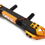 Realistic Front Alloy Bumper w/ LED for Axial SCX6 JLU Wrangler 250002