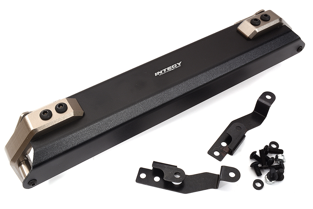 C32447GREY Realistic Metal Rear Bumper Kit for Traxxas X-Maxx 4X4 7736 - Image 1