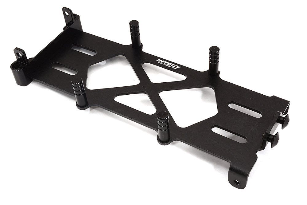 C32542BLACK Alloy Machined Battery Tray for Losi 1/8 LMT 1.0 4WD Monster Truck - Image 1