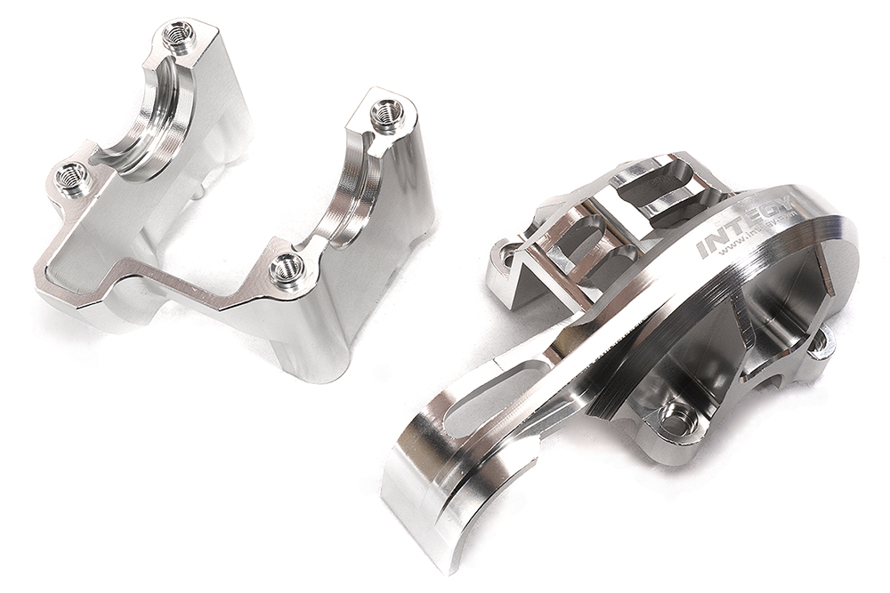 C32544SILVER Billet Machined Center Differential Carrier Mount for Traxxas 1/8 Sledge 9584 - Image 1