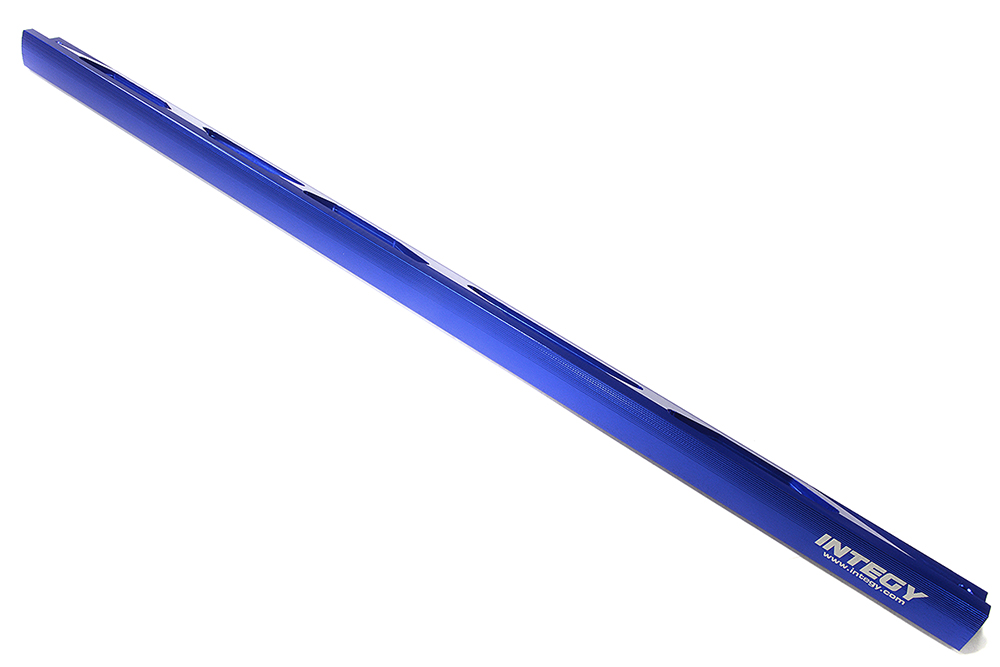 C32546BLUE Blue Billet Machined Chassis Brace T-Bar for Traxxas 1/8 Scale Sledge 4WD 9523X - Image 1