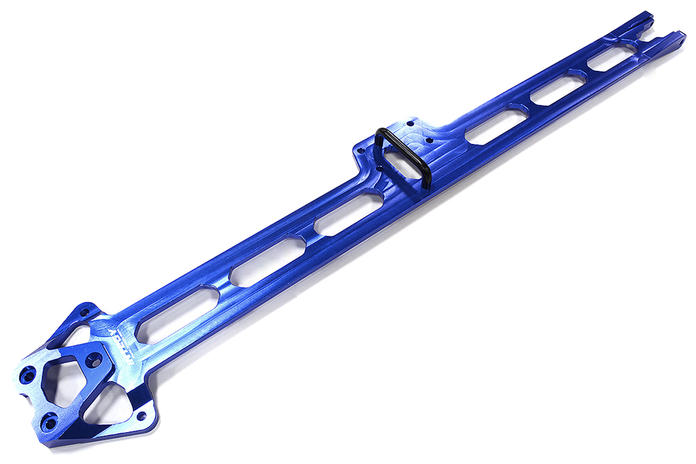 C32547BLUE Billet Machined Chassis Upper Deck for Losi 1/10 Lasernut U4 4WD Brushless RTR - Image 1