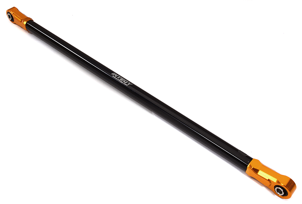 C32558ORANGE Billet Center Brace Bar w/ Ball Ends for Arrma 1/8 Notorious 6S BLX V5 ARA320504 - Image 1