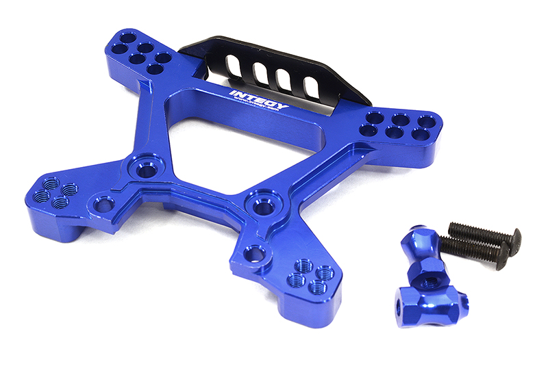 C32565BLUE Billet Machined Front Shock Tower for Traxxas 1/10 Hoss 4X4 6739 - Image 1