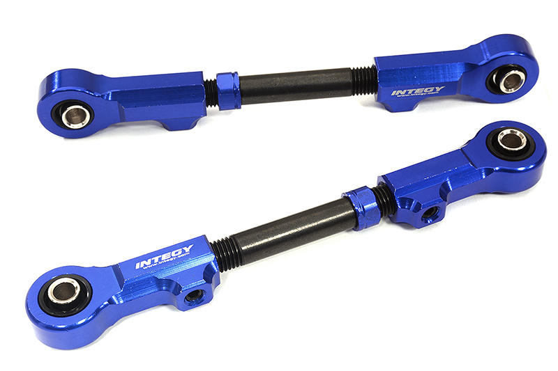 C32569BLUE Billet Machined Front Upper Suspension Linkages for Losi 1/5 DBXL-E 2.0 4WD - Image 1