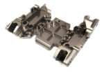 Billet Machined Center Transmission Gearbox Lower Mount for Axial SCX6 251004 - Image 2