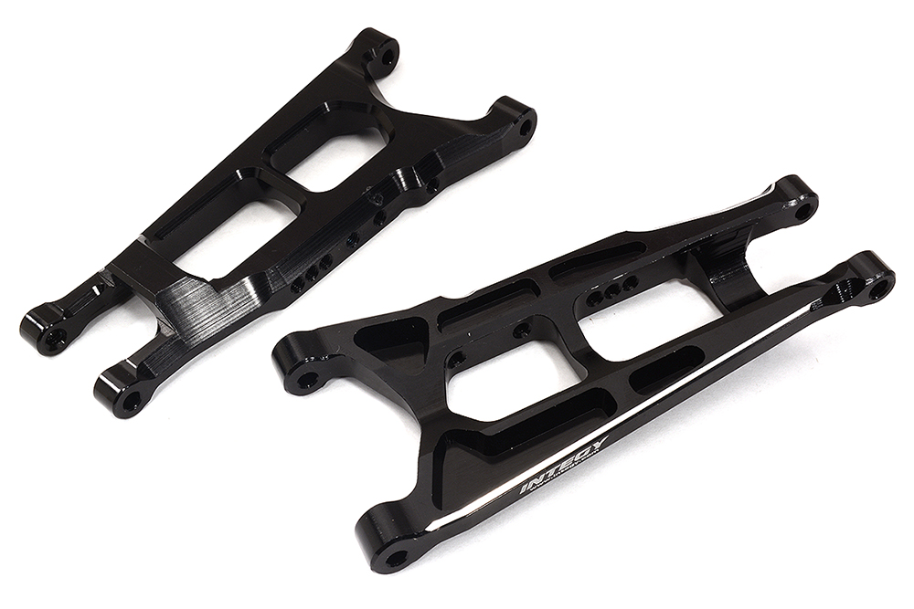 C32571BLACK Billet Machined Aluminum Lower Suspension Arms for Traxxas 1/10 Hoss 4X4 3655R - Image 1