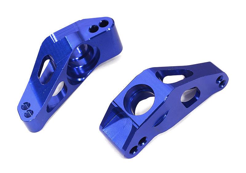 C32576BLUE Billet Machined Aluminum Rear Hub Carriers for Traxxas 1/10 Scale Hoss 4X4 1952 - Image 1