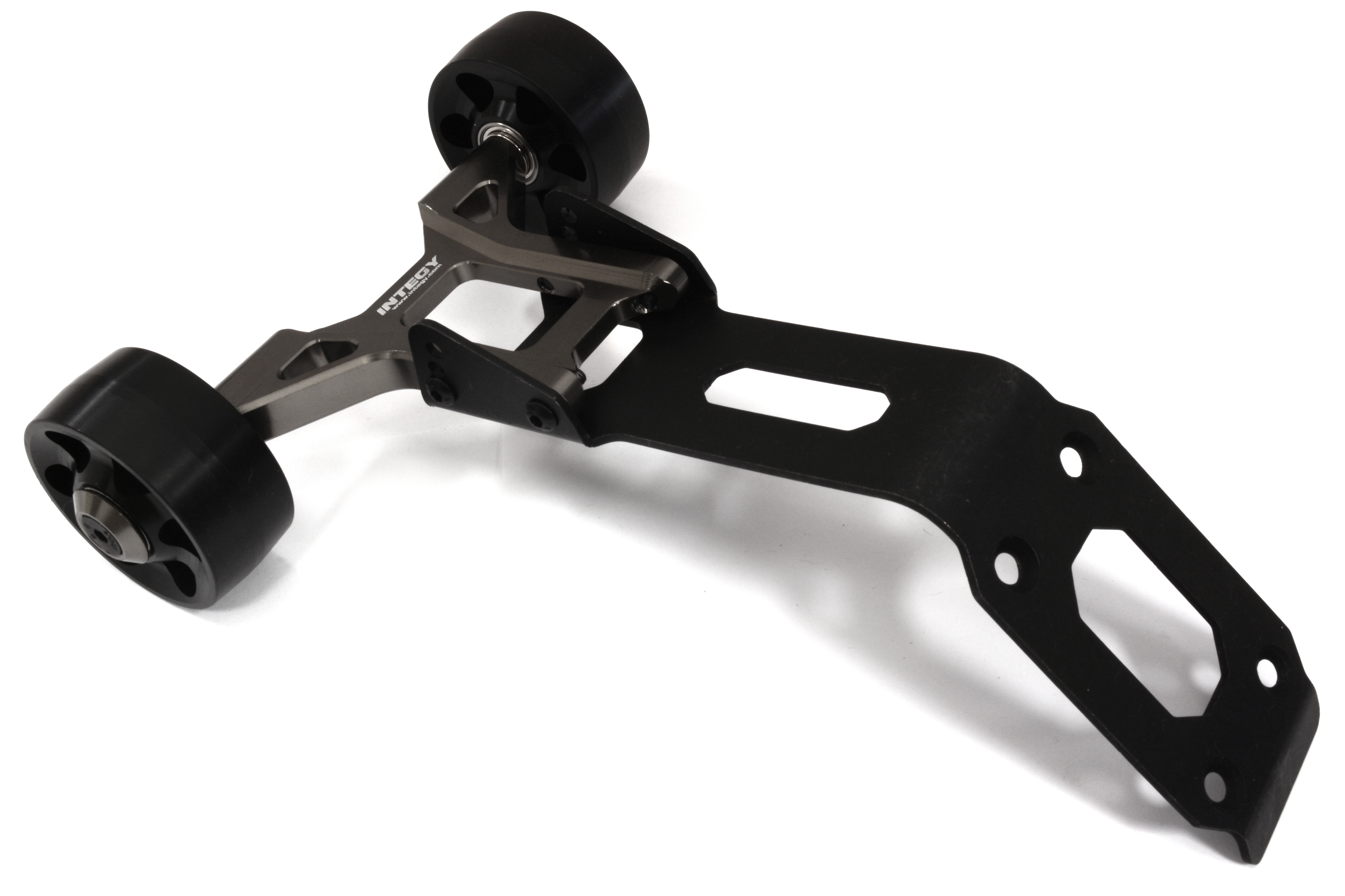 Billet Machined Wheelie Bar for Traxxas 1/8 Sledge 4WD - Grey