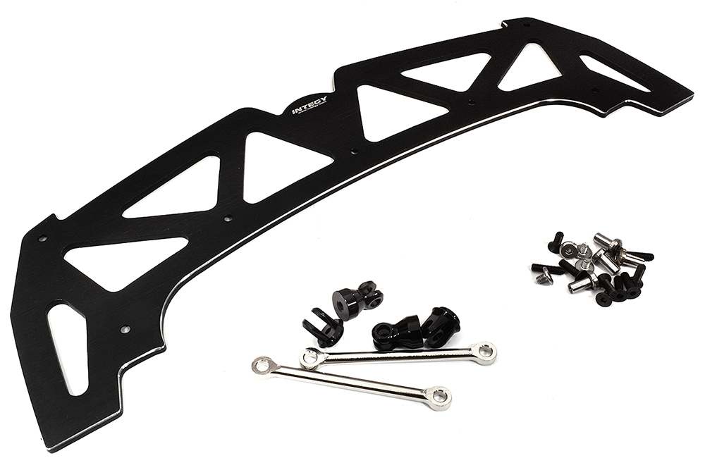 C32588BLACK Billet Machined Aluminum Front Splitter Plate for Arrma 1/7 Limitless ARA320515 - Image 1