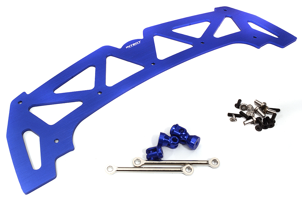 C32588BLUE Billet Machined Aluminum Front Splitter Plate for Arrma 1/7 Limitless ARA320515 - Image 1