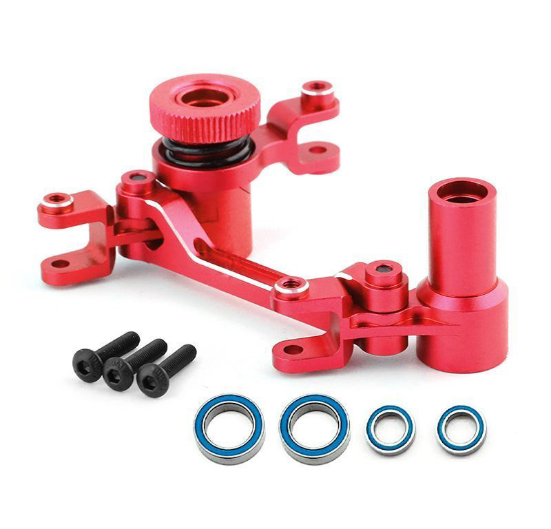 C32595RED Machined Steering Bellcrank Set for Traxxas 1/7 Unlimited Desert Racer 8343 - Image 1