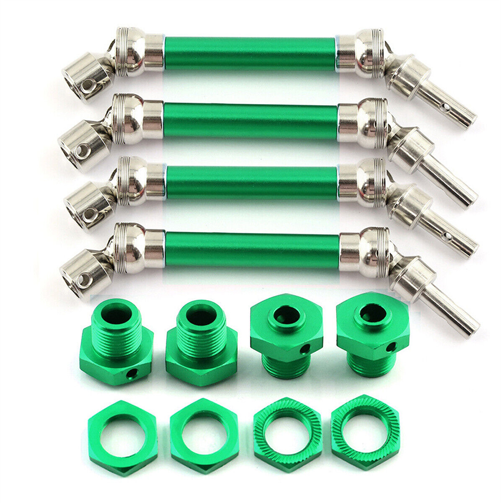 C32606GREEN Machined Universal Drive Shafts Set for 1/8 Arrma Typhon 3S AR310780 AR310864 - Image 1