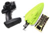 Mini Mono-Q Speed Boat 303mm w/ Motor, ESC and Controller ARTR Kit- Green