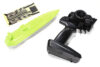 Mini ECO-Q Speed Boat 255mm w/ Motor, ESC and Controller ARTR Kit - Green