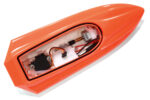 Mini ECO-Q Speed Boat 255mm w/ Motor, ESC and Controller ARTR Kit - Red - Image 2