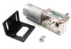 555 DC Motor w/ Gear Reduction Gearbox & Motor Mount 12v300
