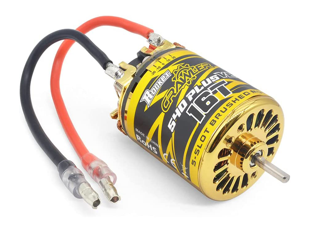 C32683 5-Slot 540 PLUS V2 Brush Type 16T Crawler Motor w/ Adjustable Timing - Image 1