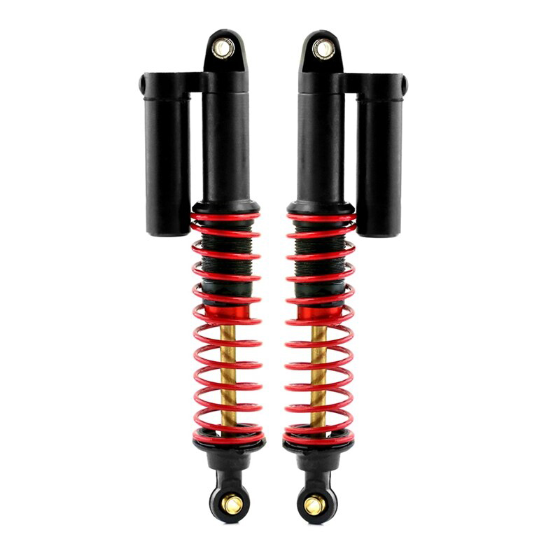 C32705 Realistic 100mm Piggyback Shocks (2) for 1/10 Off-Road Scale Crawler - Image 1