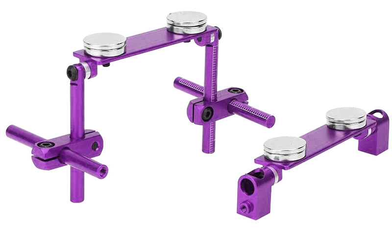 C32709PURPLE Magnetic Force Type Body Mount Set for 1/10 Drift Car - Image 1