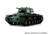 1/16 Scale KV-1'E RC Heavy Tank, 2.4Ghz Romote Control Model HL3878-1 7.0