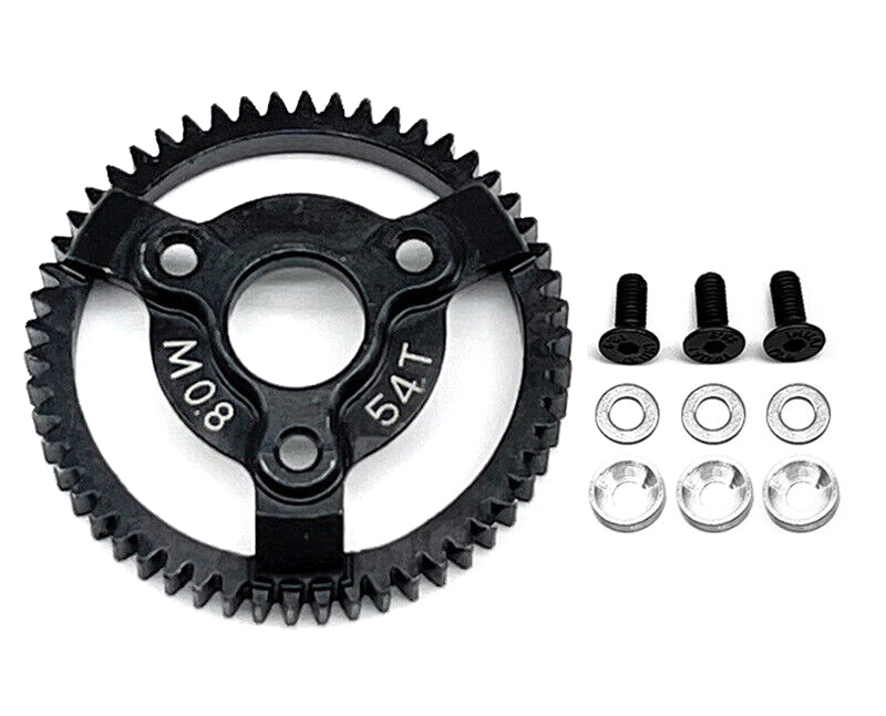 C32872 Steel 54T Spur Gear 0.8M 32P for Traxxas 1/10 Slash 2WD & Drag Slash 4690 - Image 1