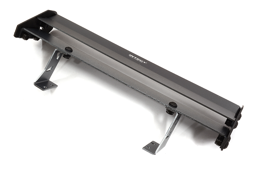 C32899GUN Realistic 1/10 Size Alloy & Carbon Fiber Rear Wing 165mm Width - Image 1