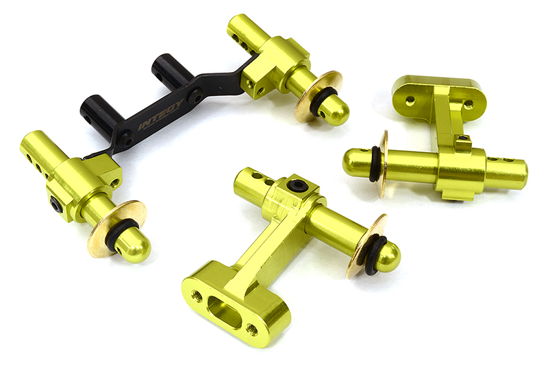 C32935GREEN Front & Rear Body Mounts for Arrma Kraton 4X4 4S V2 BLX 1/10 Scale ARA320630 - Image 1