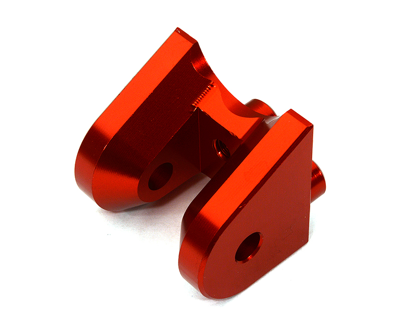 C32936RED Machined Front Brace Mount for Arrma 1/5 Kraton & Outcast 4X4 8S BLX ARA310930 - Image 1
