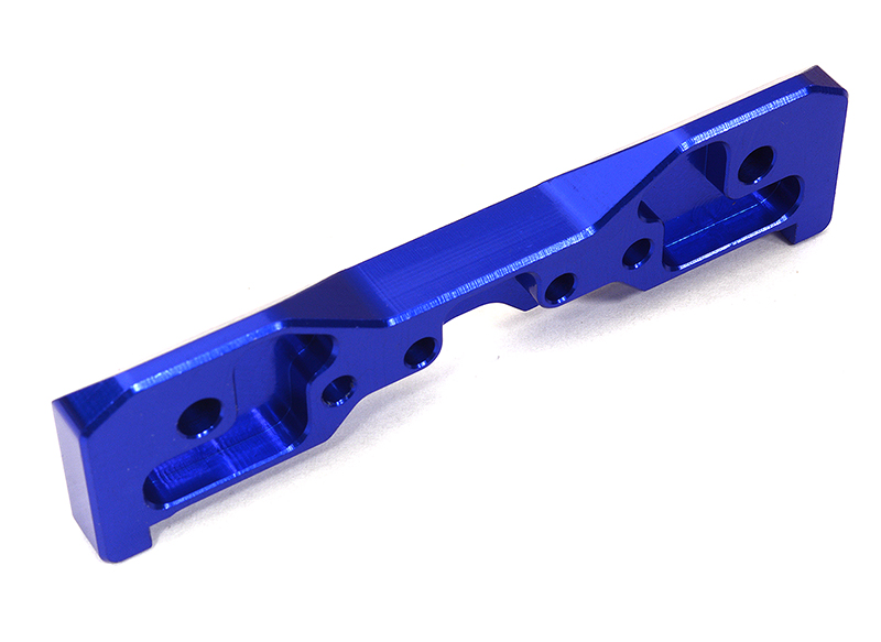 C32939BLUE Billet Machined 1-Piece Rear Brace C Hinge Pin Block for Traxxas 1/8 Sledge 9528 - Image 1