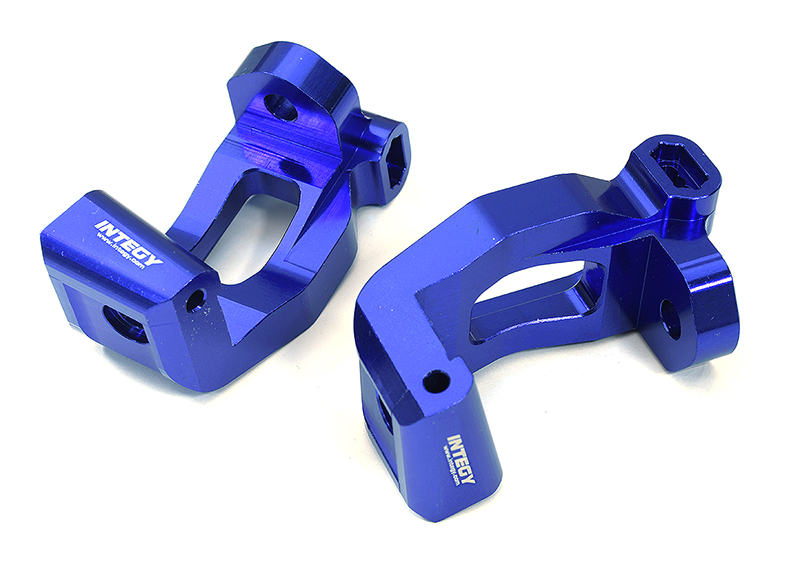 C32959BLUE Billet Machined Caster Blocks for Traxxas 1/8 Sledge 4WD 9532 - Image 1