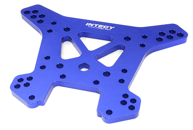 C32962BLUE Billet Machined Rear Shock Tower for Traxxas 1/8 Sledge 4WD 9538 - Image 1