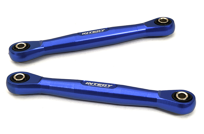 C32963BLUE Blue Billet Machined Steering Servo Links Upgrade for Losi 1/5 DBXL-E 2.0 - Image 1