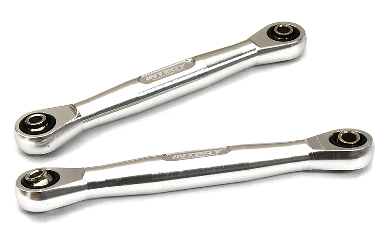 C32963SILVER Billet Machined Steering Servo Links for Losi 1/5 DBXL-E 2.0 - Image 1