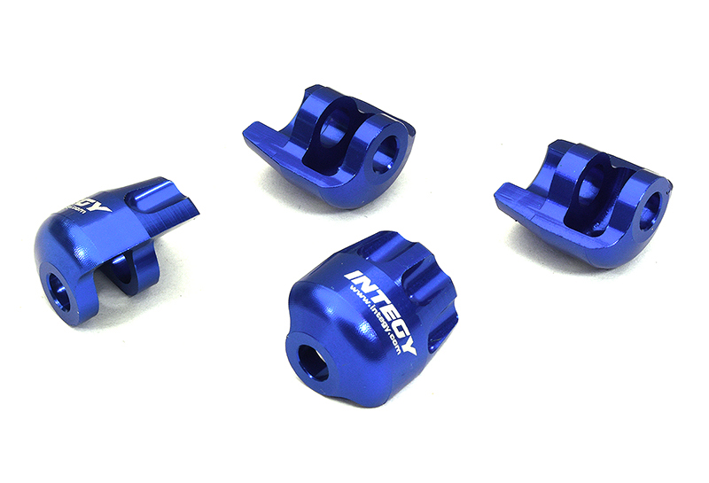 C32965BLUE Blue Billet Machined Shock Cap Protectors for Arrma 1/8 Kraton 6S BLX AR330492 - Image 1